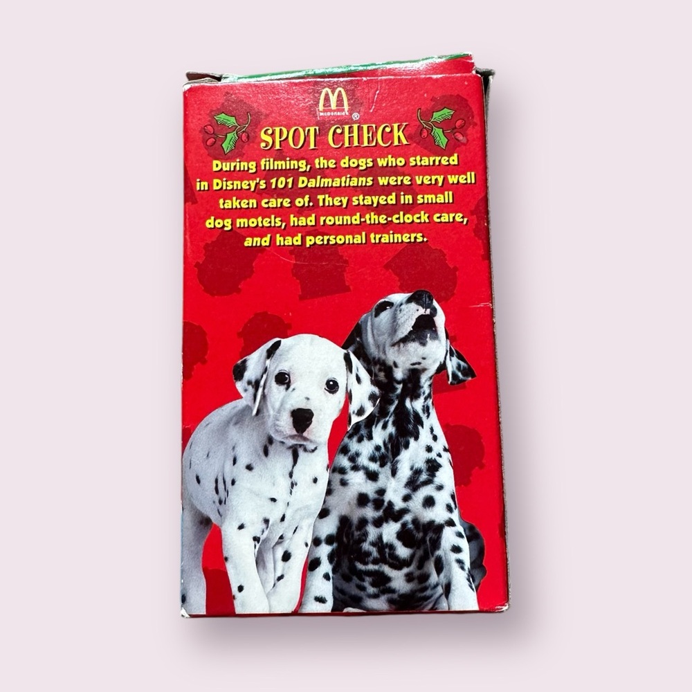 Vintage 1996 McDonald’s Disney 101 Dalmatians Snow Dome Small Collector Toy - Picture 3 of 10